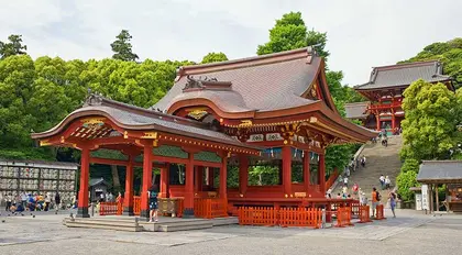 TsurugaokaHachimanguSchrein Japan Experience Japan Rail Pass